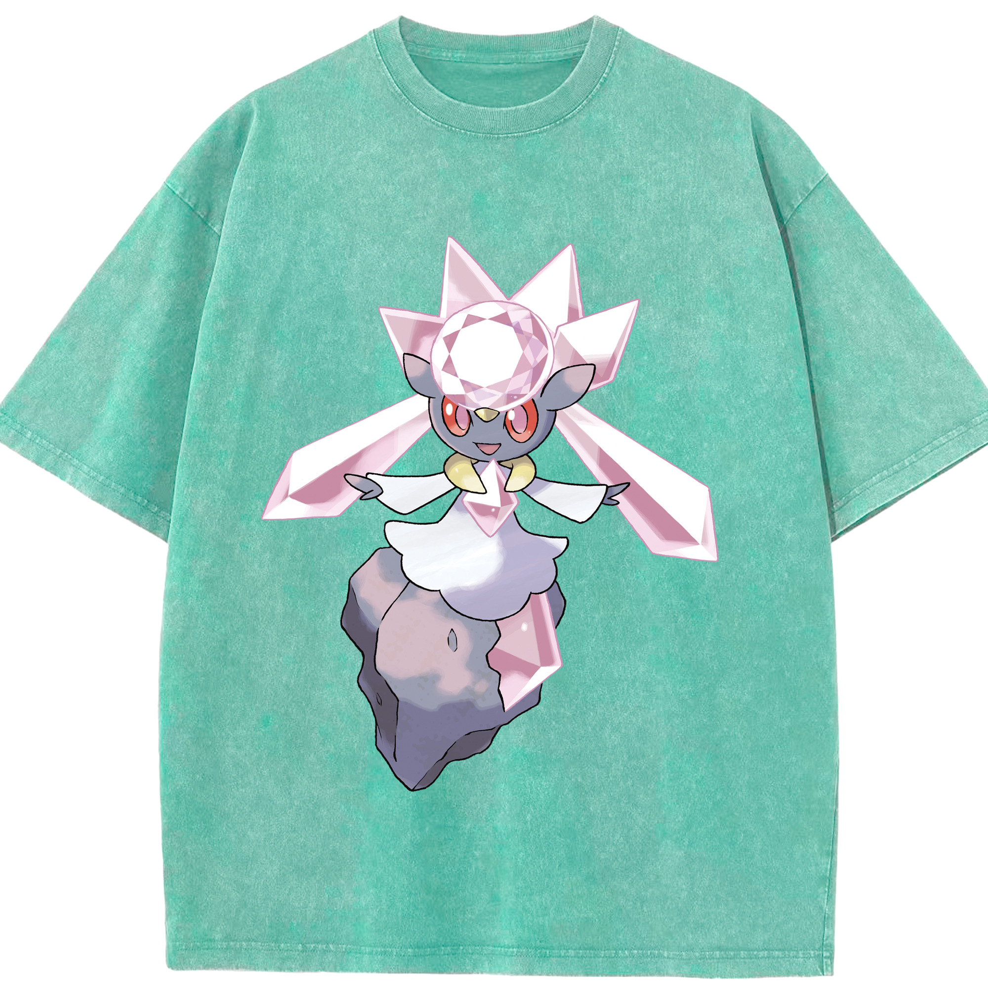 （画像用） ポケットモンスター Pokémon 綿100% ヴィンテージ風 半袖Tシャツ（フロントプリント）